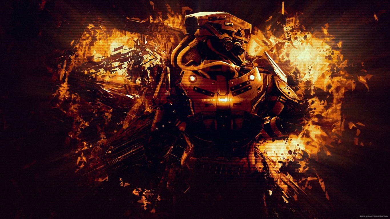 Killzone: Stín Fall HD tapety na plochu #7 - 1366x768
