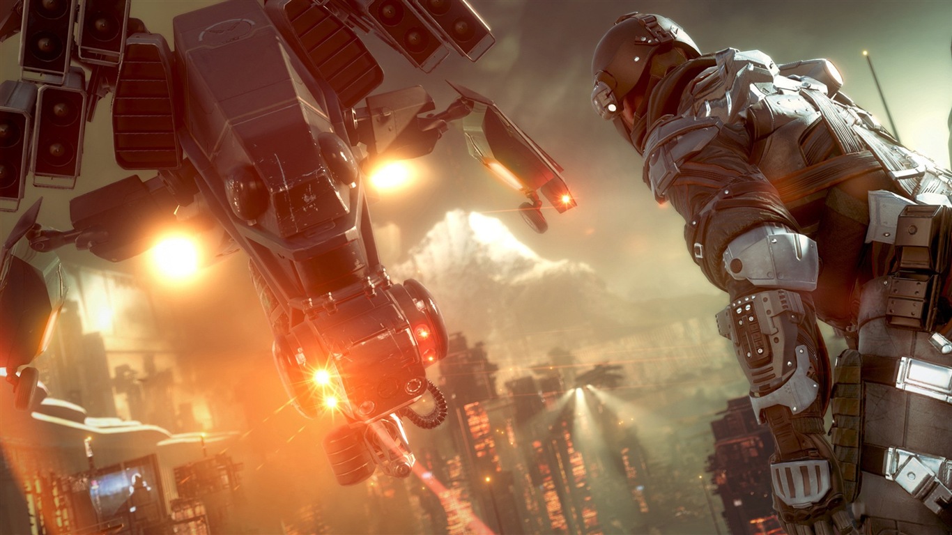 Killzone: Stín Fall HD tapety na plochu #12 - 1366x768