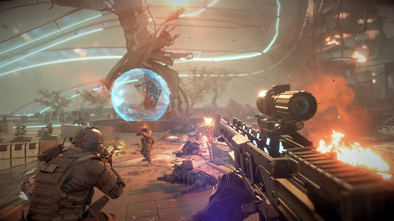 Killzone: Stín Fall HD tapety na plochu #13 - 1366x768