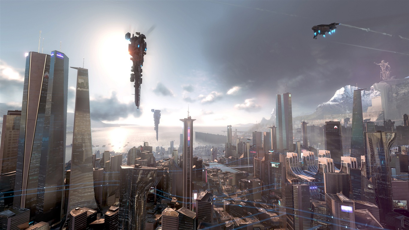 Killzone: Shadow Fall HD wallpapers #15 - 1366x768