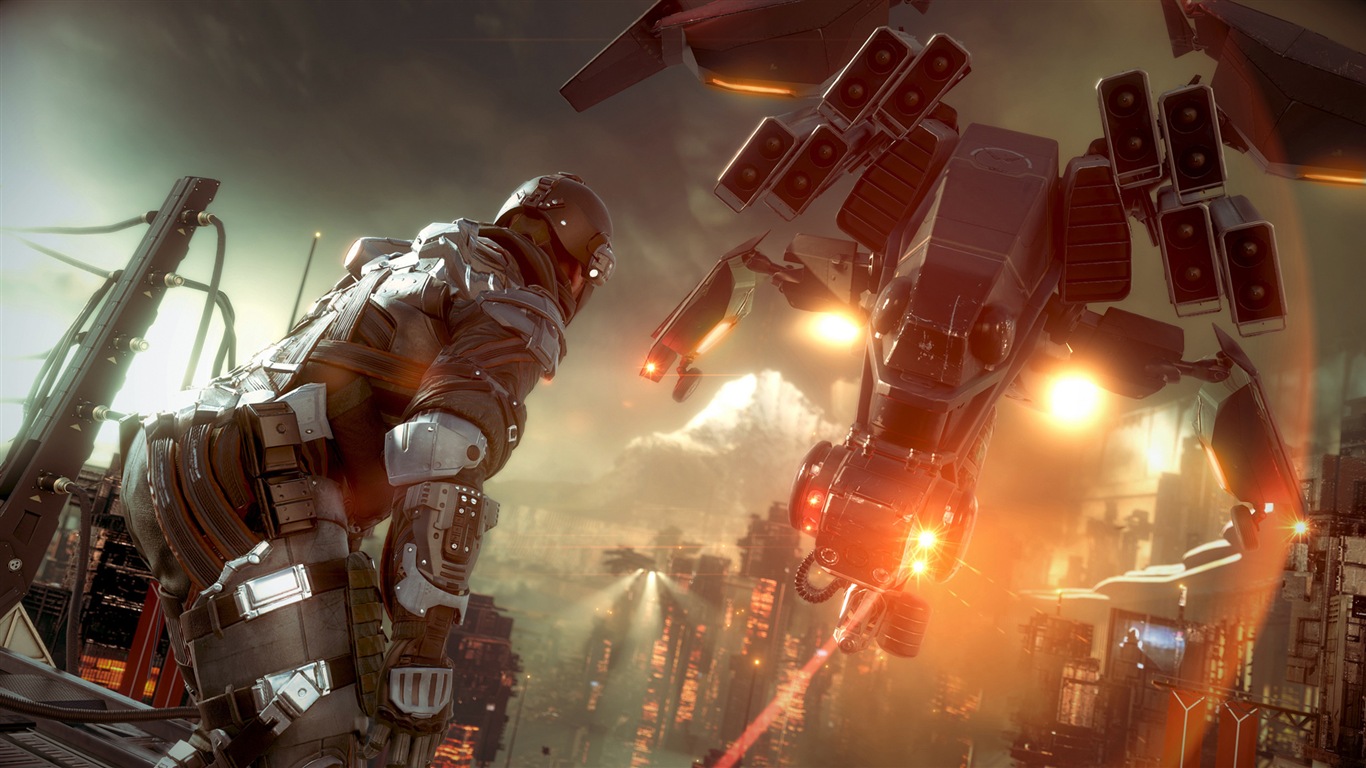 Killzone: Stín Fall HD tapety na plochu #16 - 1366x768