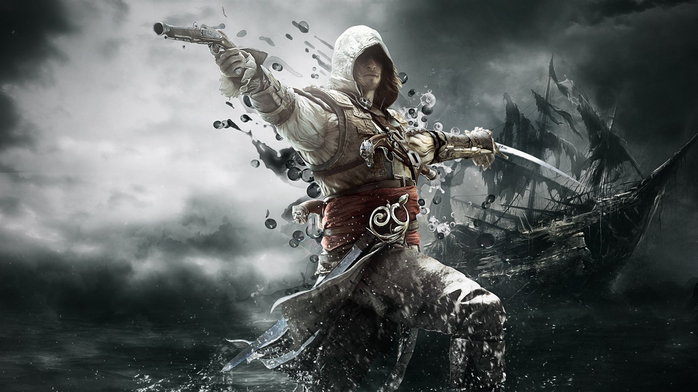Assassins Creed 4: Black Flag HD Wallpaper #8 - 1366x768
