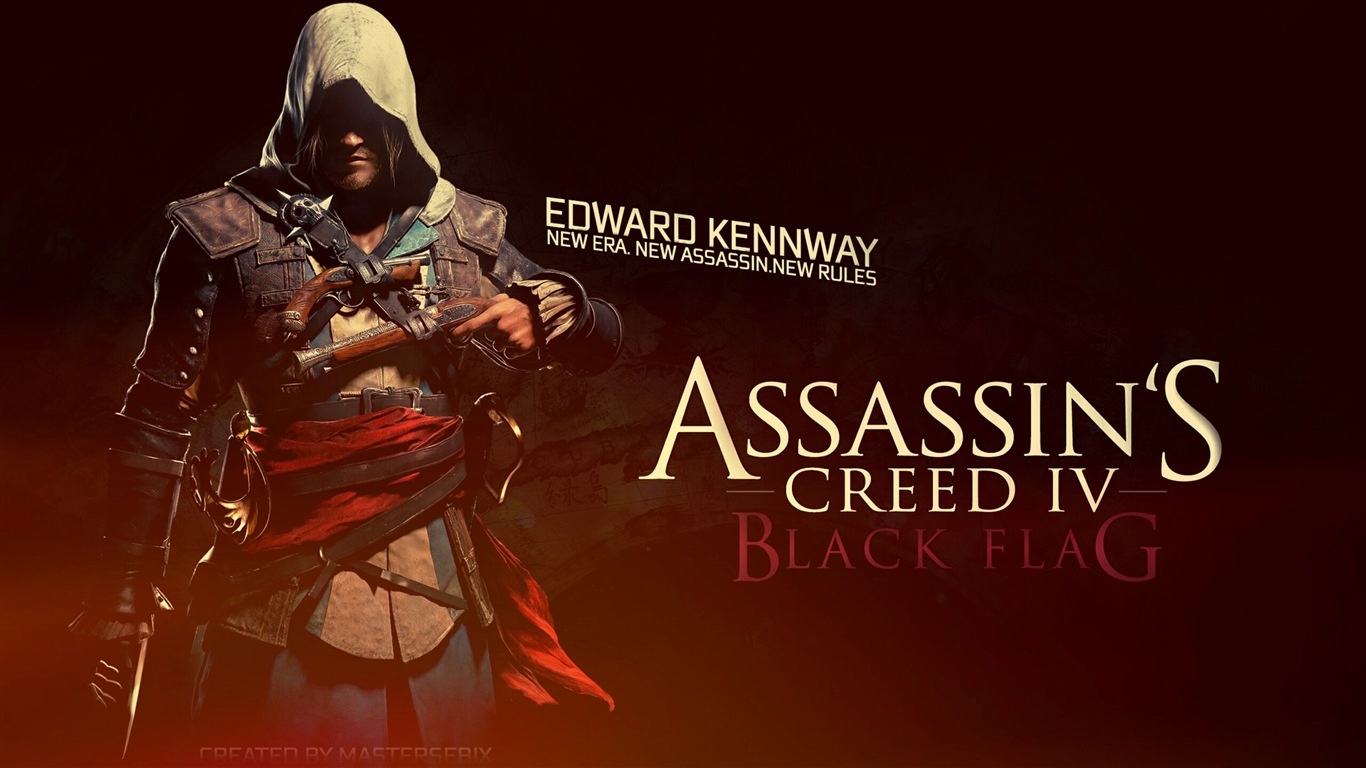 Assassin's Creed IV: Black Flag 刺客信条4：黑旗 高清壁纸17 - 1366x768