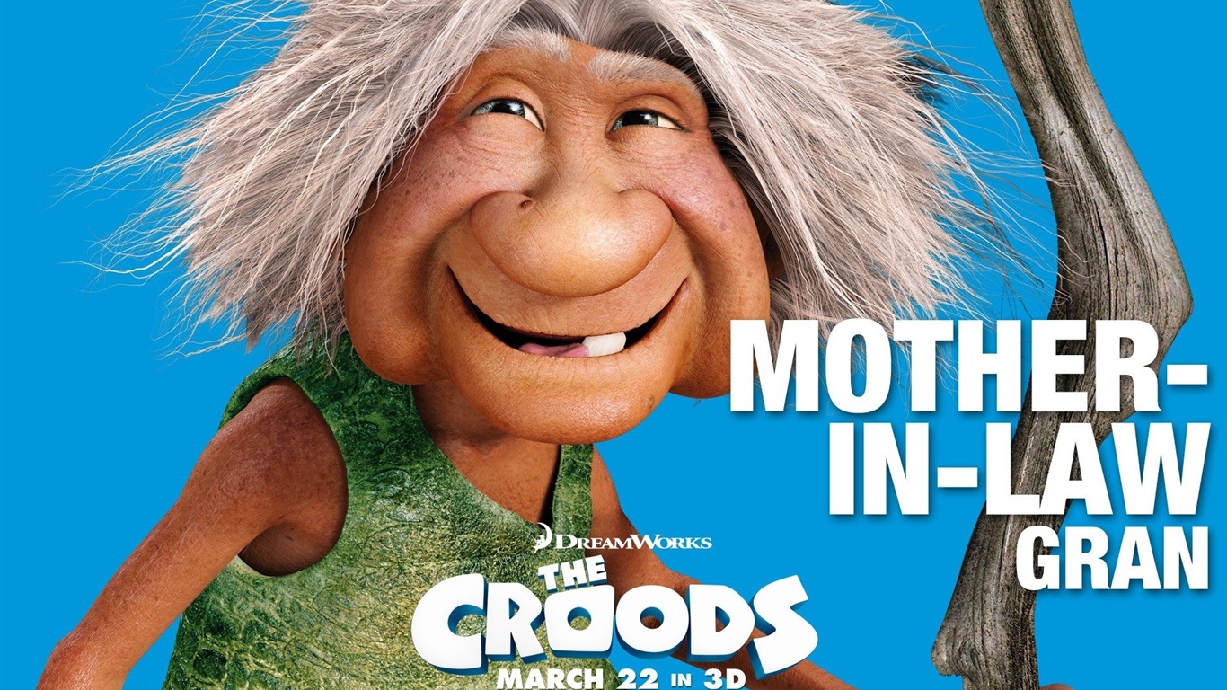 The Croods 疯狂原始人 高清电影壁纸6 - 1366x768