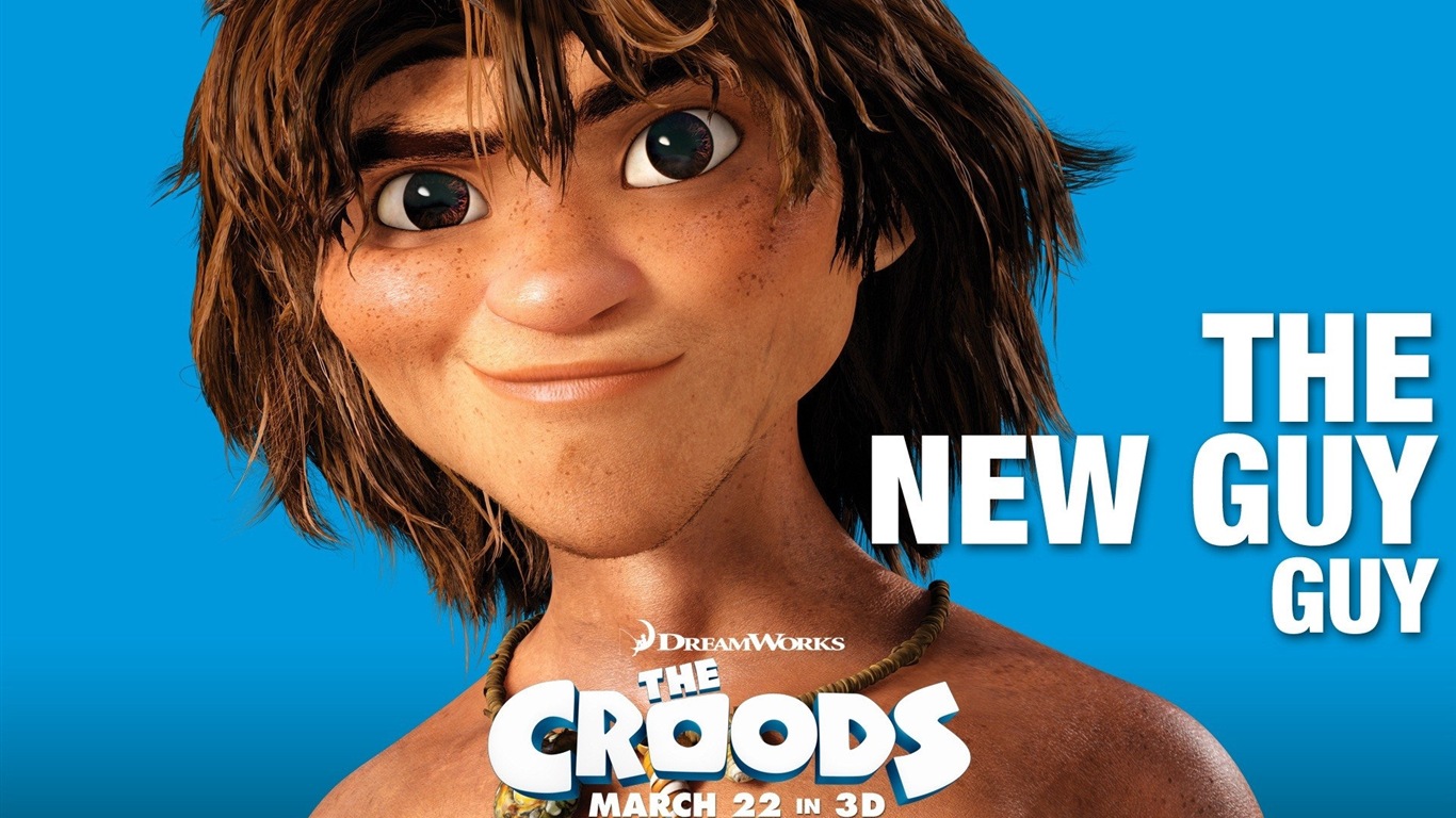 Los fondos de pantalla de alta definición de películas Croods #8 - 1366x768