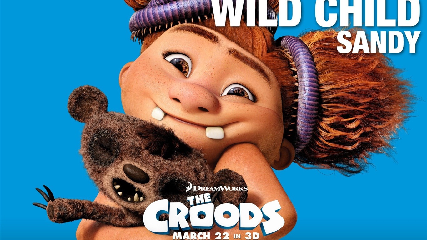 The Croods 疯狂原始人 高清电影壁纸9 - 1366x768