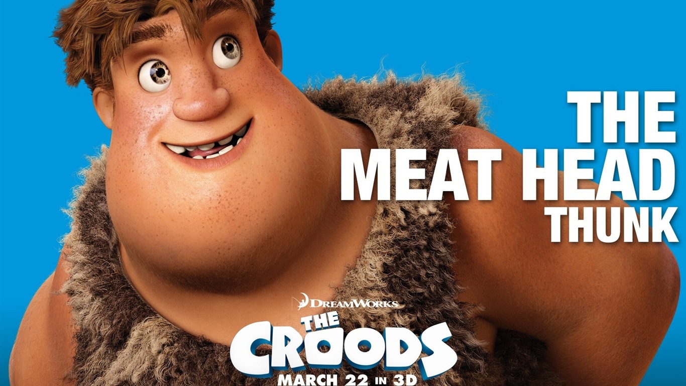 Los fondos de pantalla de alta definición de películas Croods #13 - 1366x768