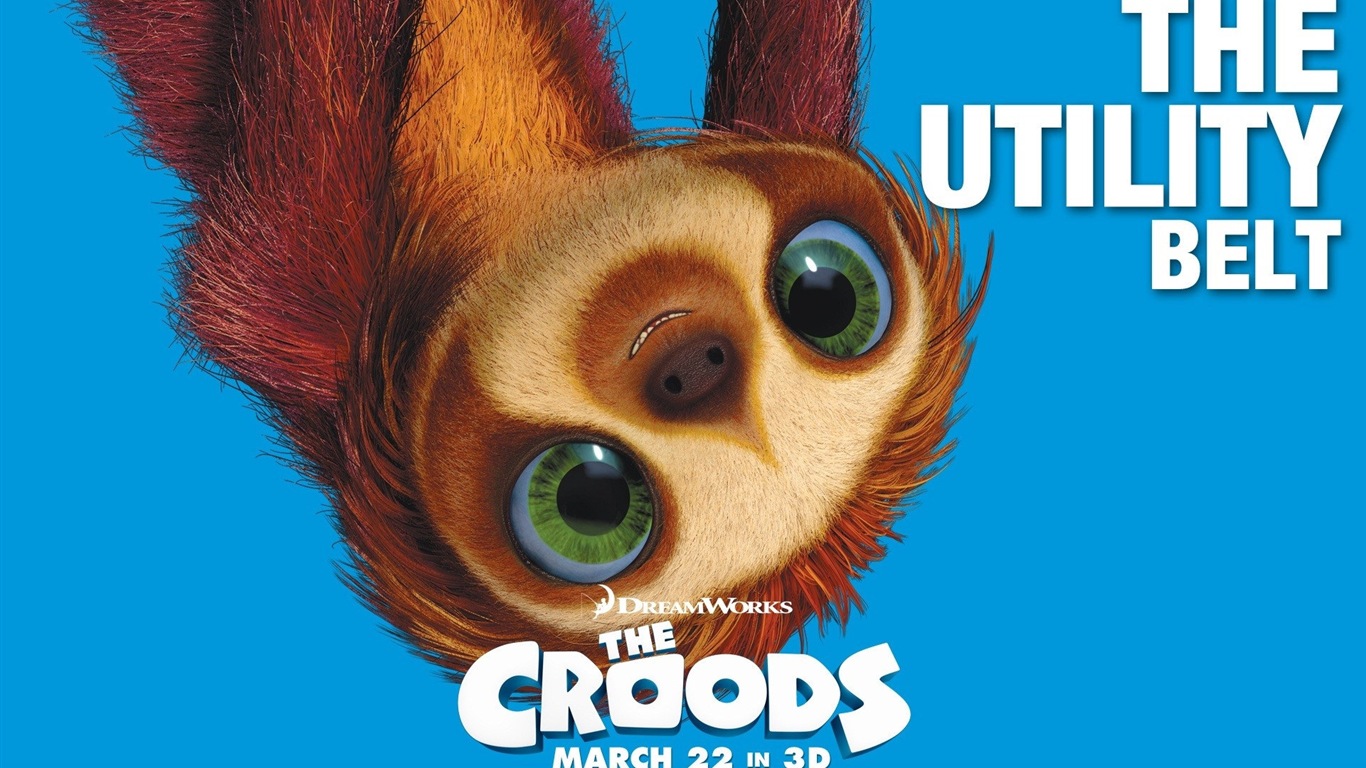 The Croods 疯狂原始人 高清电影壁纸14 - 1366x768