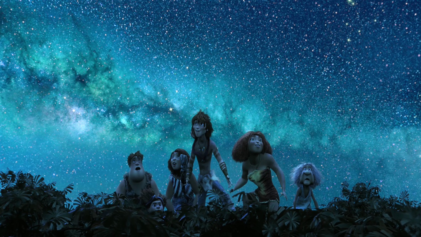 Croods HDムービーの壁紙 #16 - 1366x768