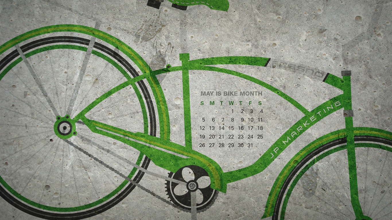 05. 2013 Kalendář tapety (1) #7 - 1366x768
