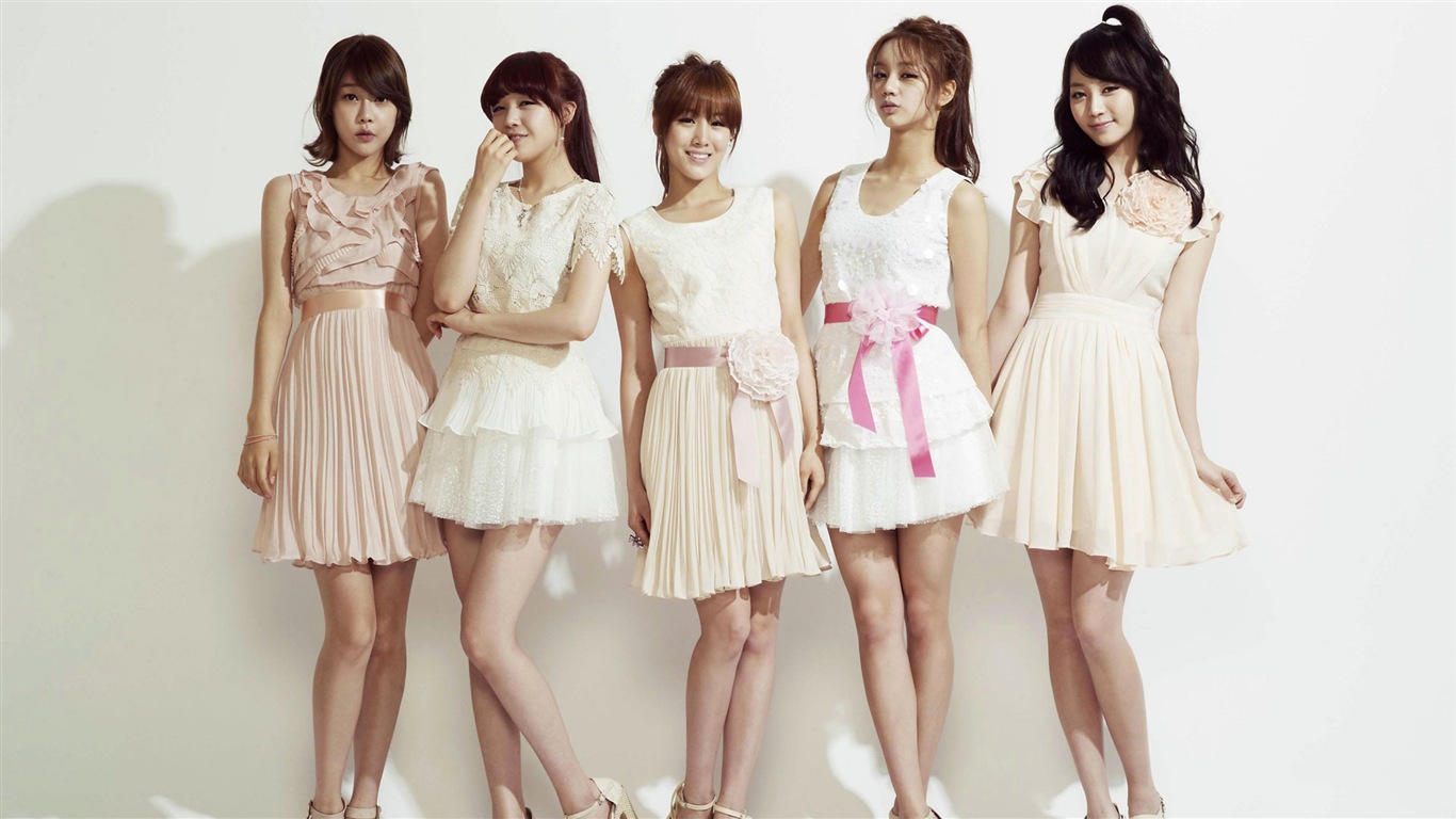 Girl's Day Korea pop music girls HD wallpapers #15 - 1366x768