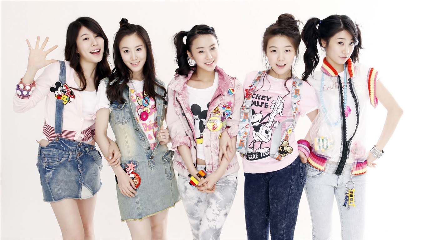 Girl's Day 韓國流行音樂女孩 高清壁紙 #16 - 1366x768
