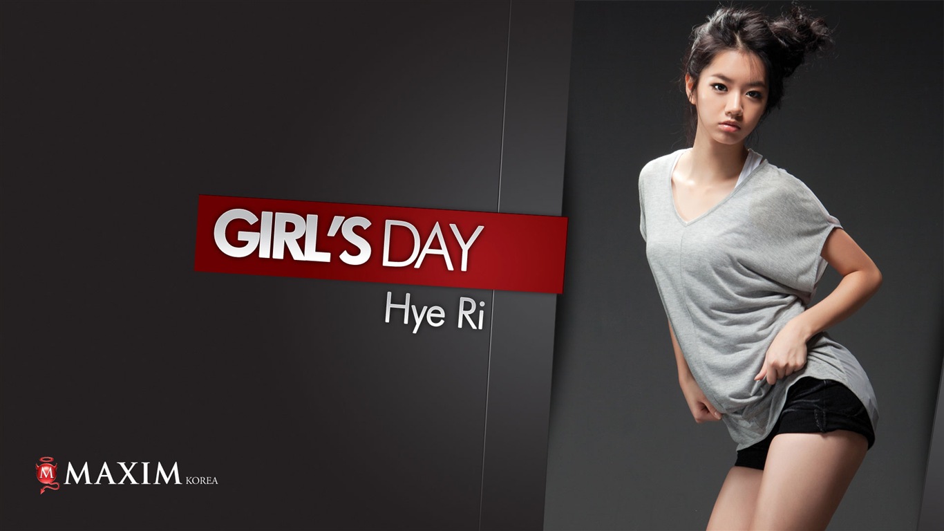 Girl's Day 韓國流行音樂女孩 高清壁紙 #18 - 1366x768