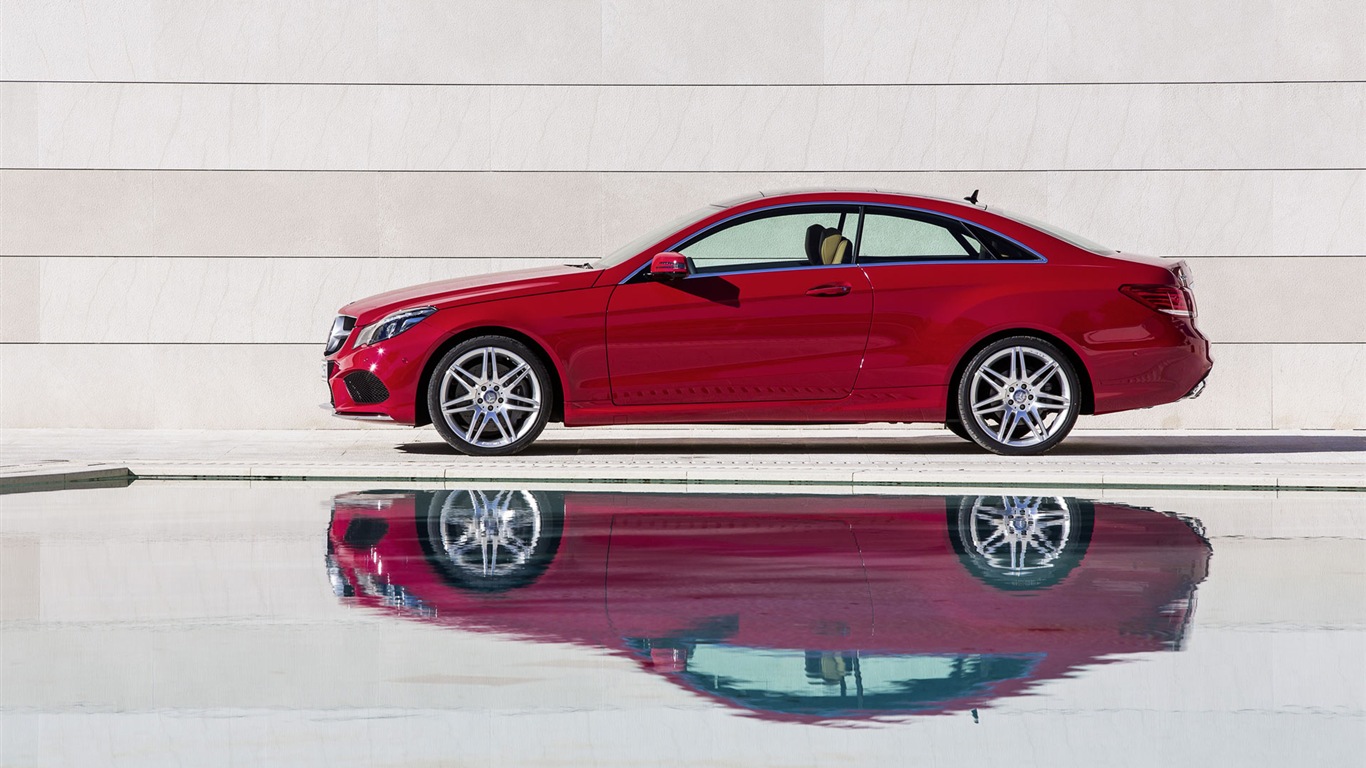 2014 Mercedes-Benz E-Class Coupe 奔馳跑車高清壁紙 #3 - 1366x768
