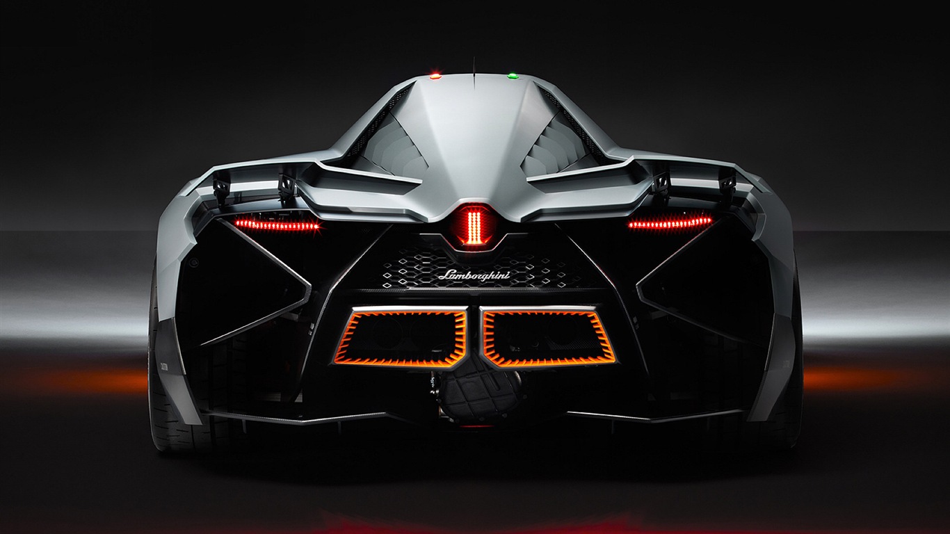 Lamborghini Concept Egoista supersport HD tapety na plochu #8 - 1366x768