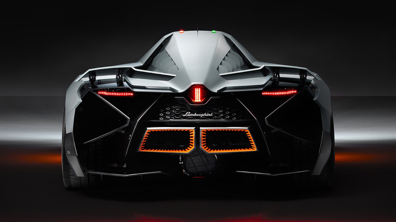 Lamborghini Egoista Konzept Supersportwagen HD Wallpaper #8 - 1366x768