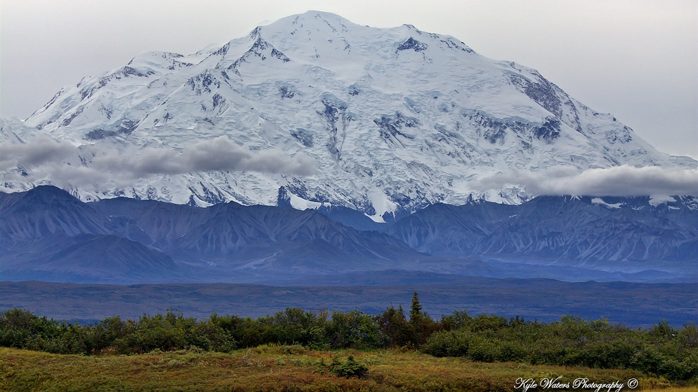 Windows 8 es el tema de fondo de pantalla: Alaska Paisaje #10 - 1366x768