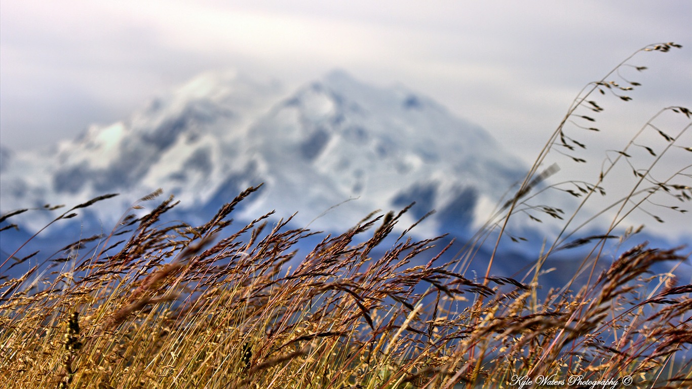 Windows 8 thème fond d'écran: Alaska paysage #15 - 1366x768