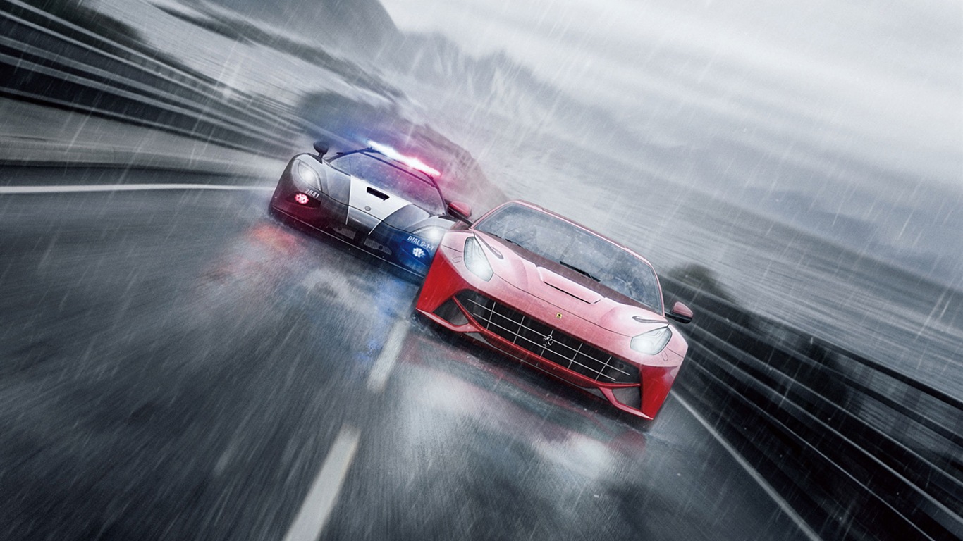Need for Speed: Rivals 极品飞车18：宿敌 高清壁纸1 - 1366x768