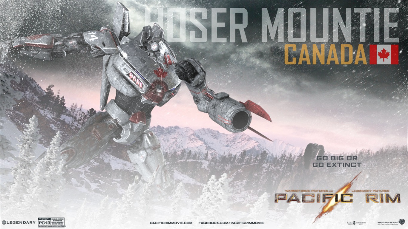 Pacific Rim 環太平洋2013 高清影視壁紙 #5 - 1366x768