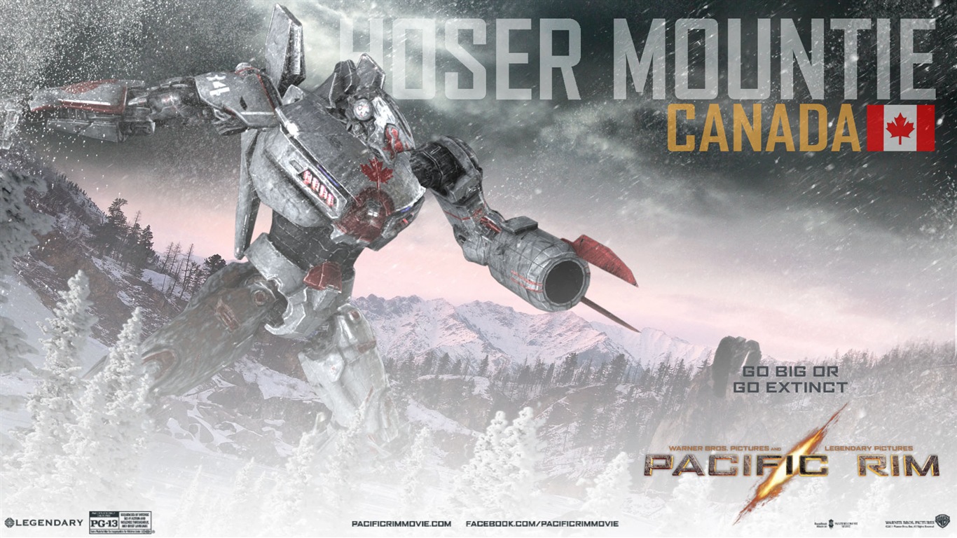 Pacific Rim 2013 fonds d'écran de films HD #5 - 1366x768