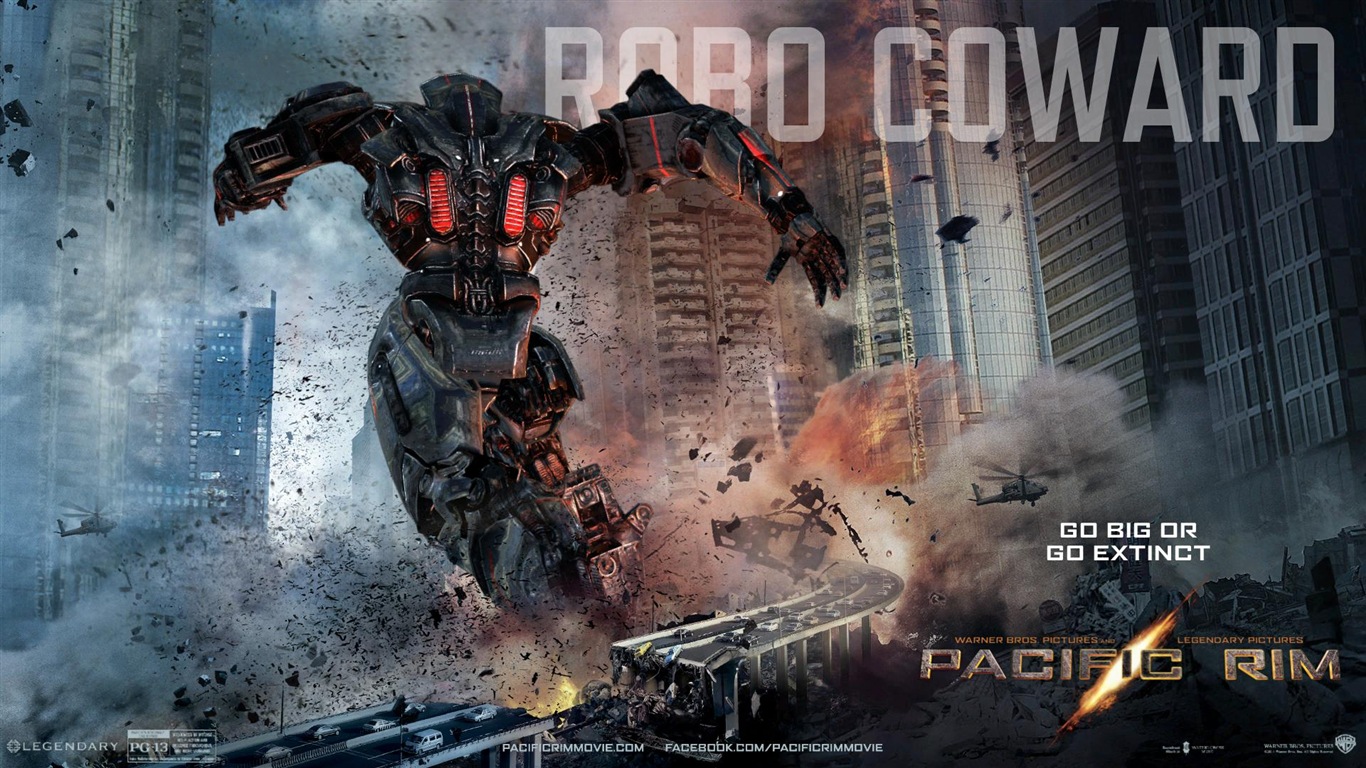 Pacific Rim 2013 fondos de pantalla de películas HD #8 - 1366x768