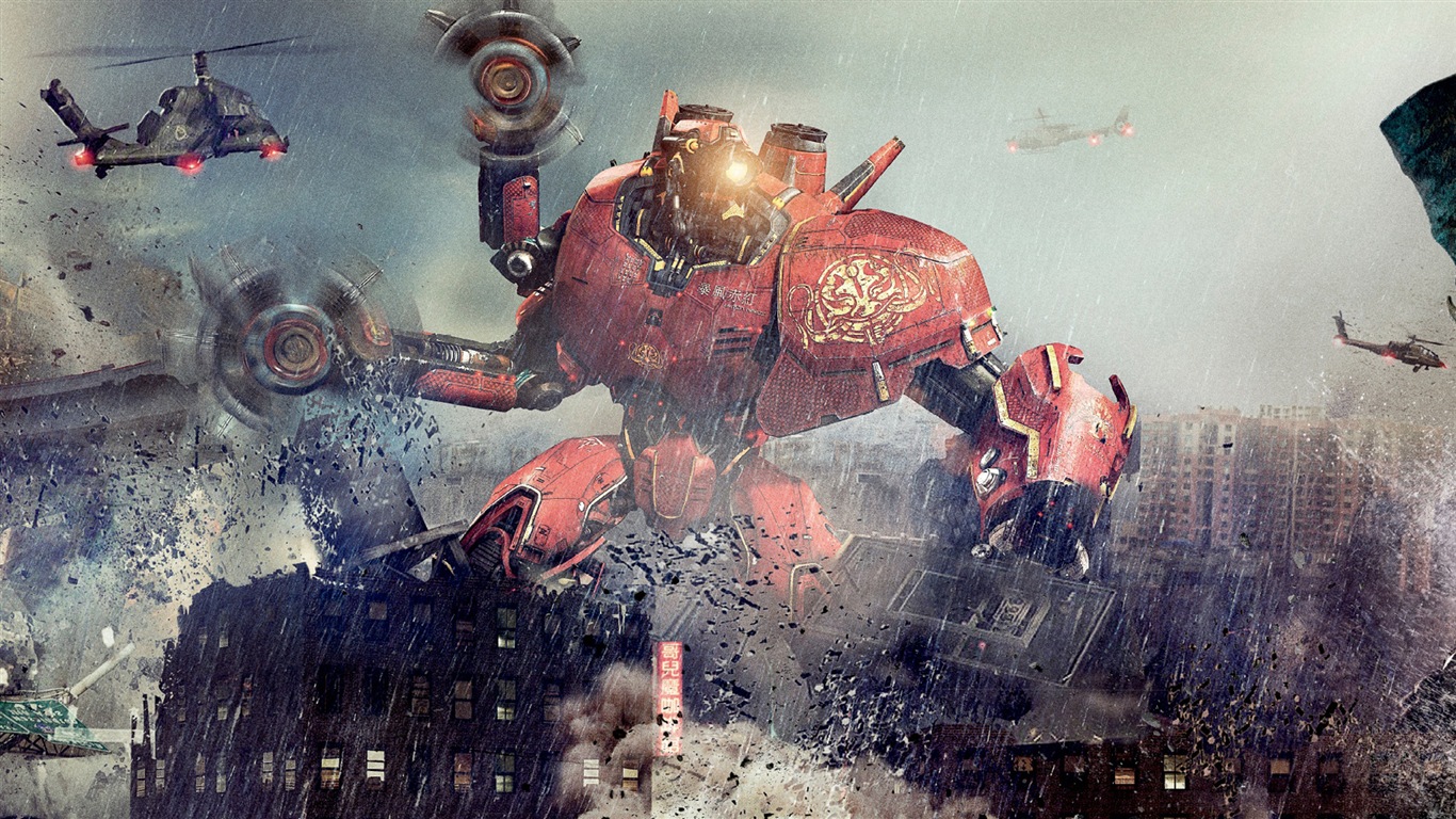 Pacific Rim 2013 fondos de pantalla de películas HD #11 - 1366x768