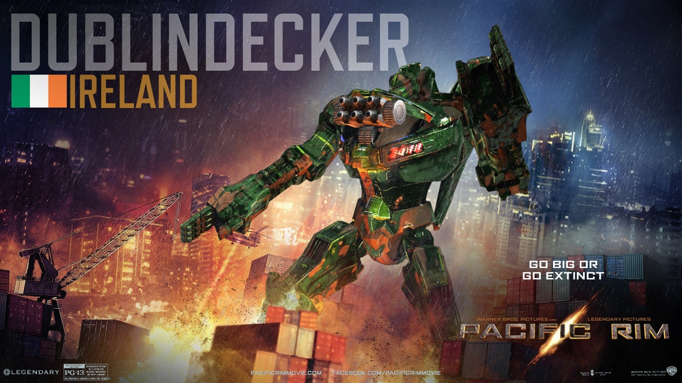 Pacific Rim 2013 HD movie wallpapers #14 - 1366x768