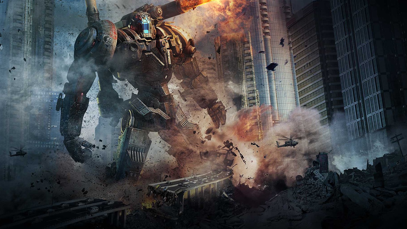 Pacific Rim 環太平洋2013 高清影視壁紙 #16 - 1366x768