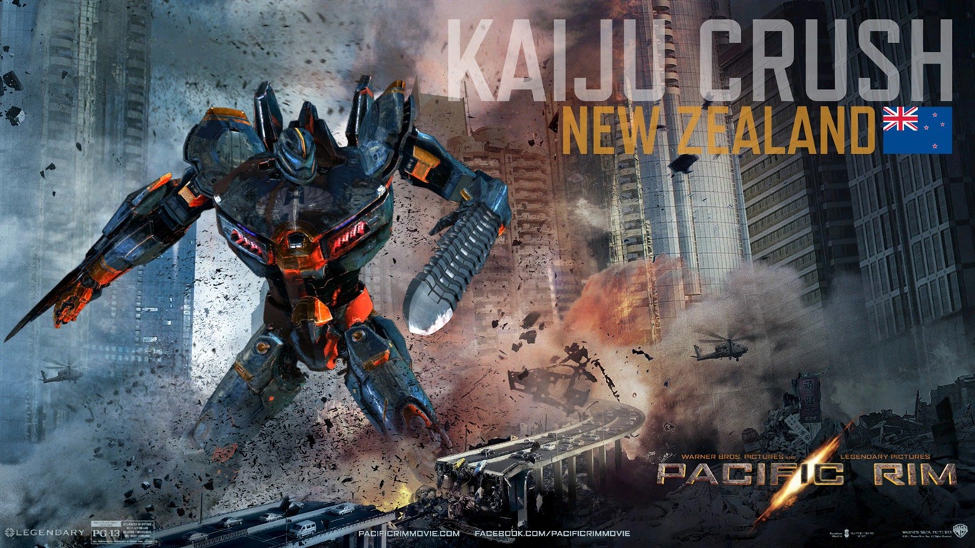 Pacific Rim 2013 fonds d'écran de films HD #19 - 1366x768