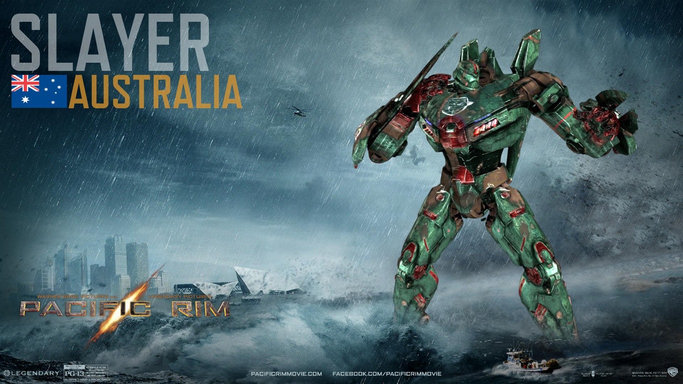 Pacific Rim 2013 HD film tapety na plochu #24 - 1366x768