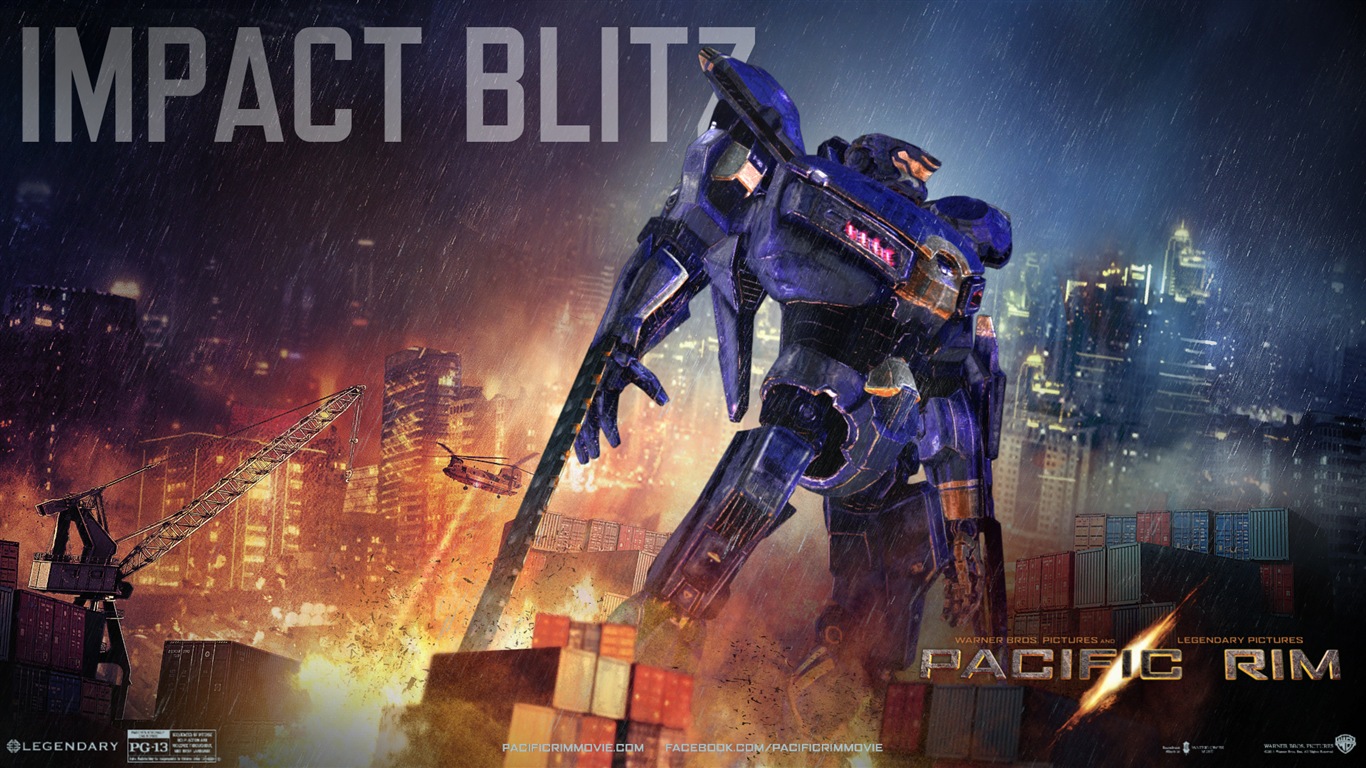 Pacific Rim 2013 HD film tapety na plochu #25 - 1366x768