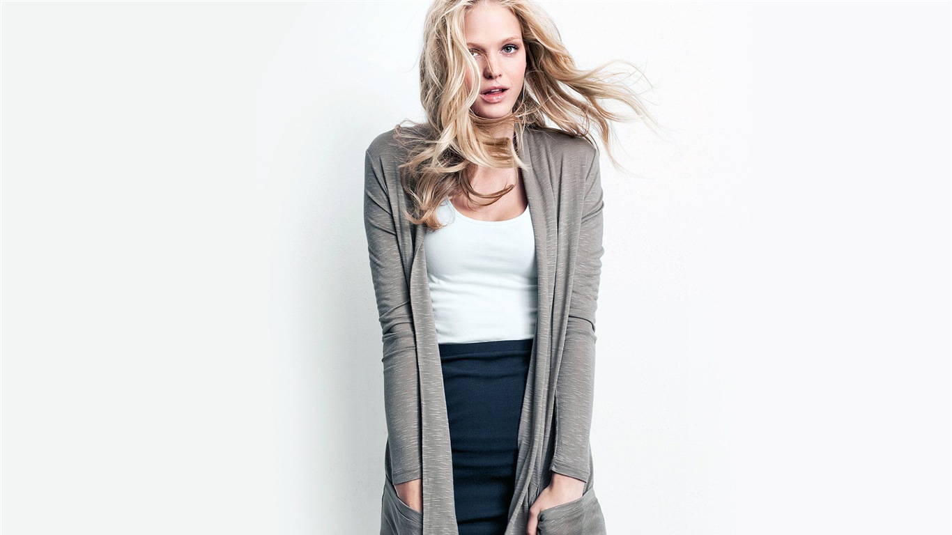 Erin Heatherton 艾琳·希瑟頓 美女壁紙 #18 - 1366x768