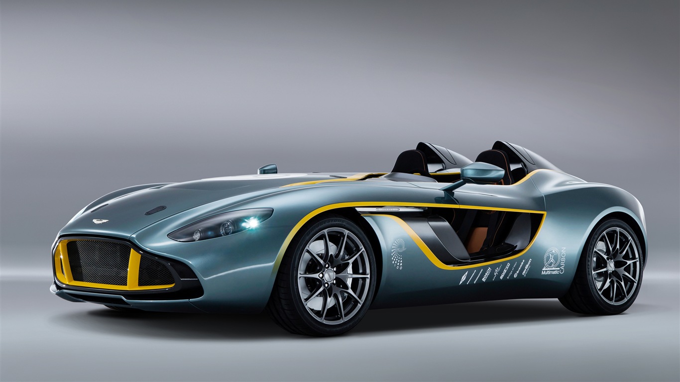 2013 Aston Martin CC100 Speedster concept 阿斯顿·马丁CC100概念车 高清壁纸1 - 1366x768