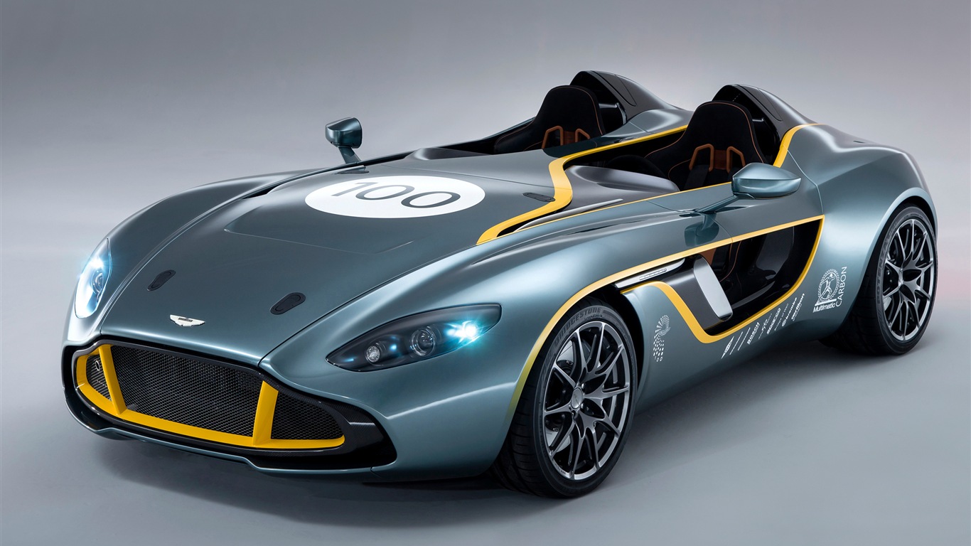 2013 Aston Martin CC100 Speedster koncept HD tapety na plochu #5 - 1366x768