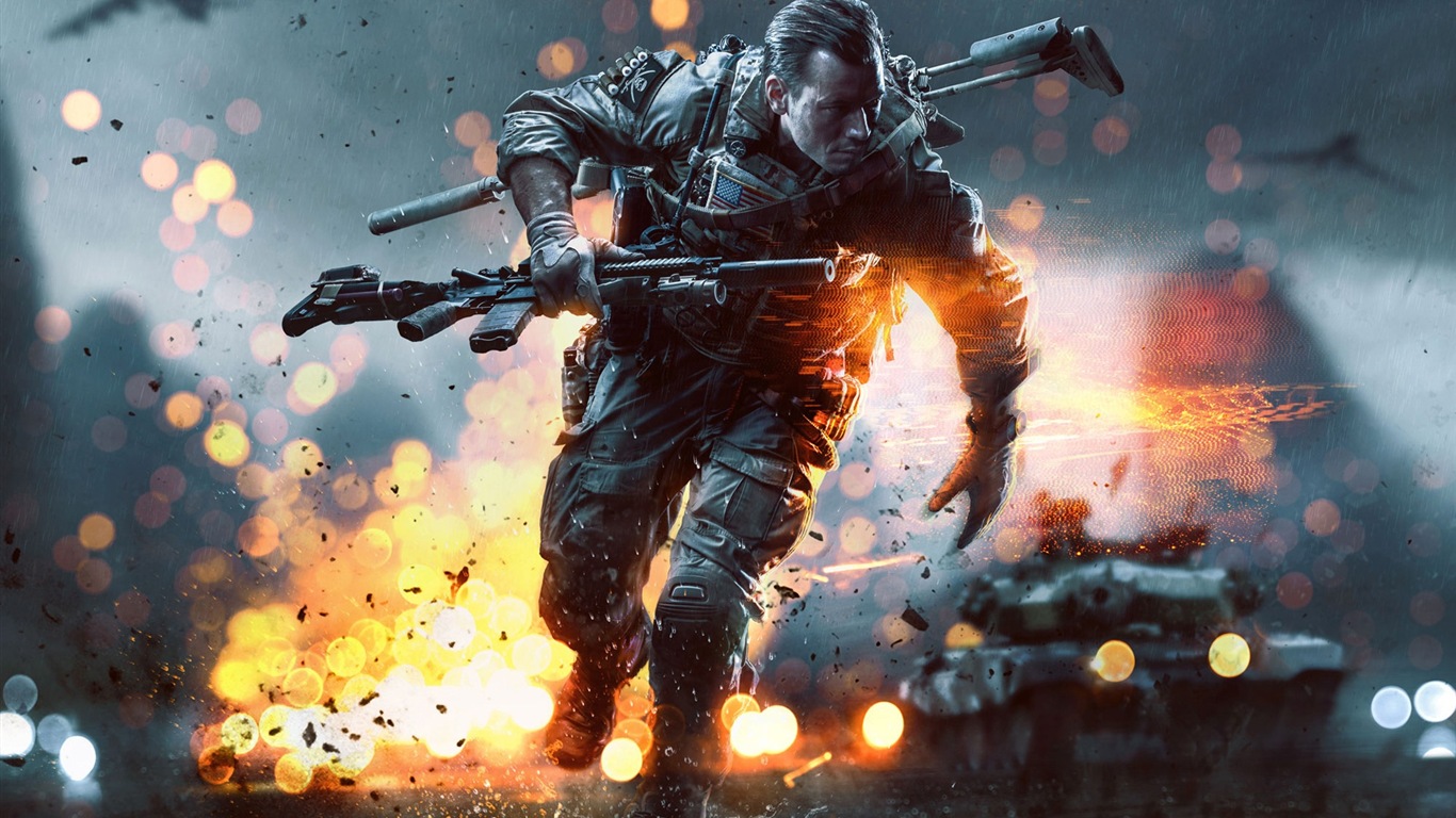 Battlefield 4 HD Tapety na plochu #1 - 1366x768