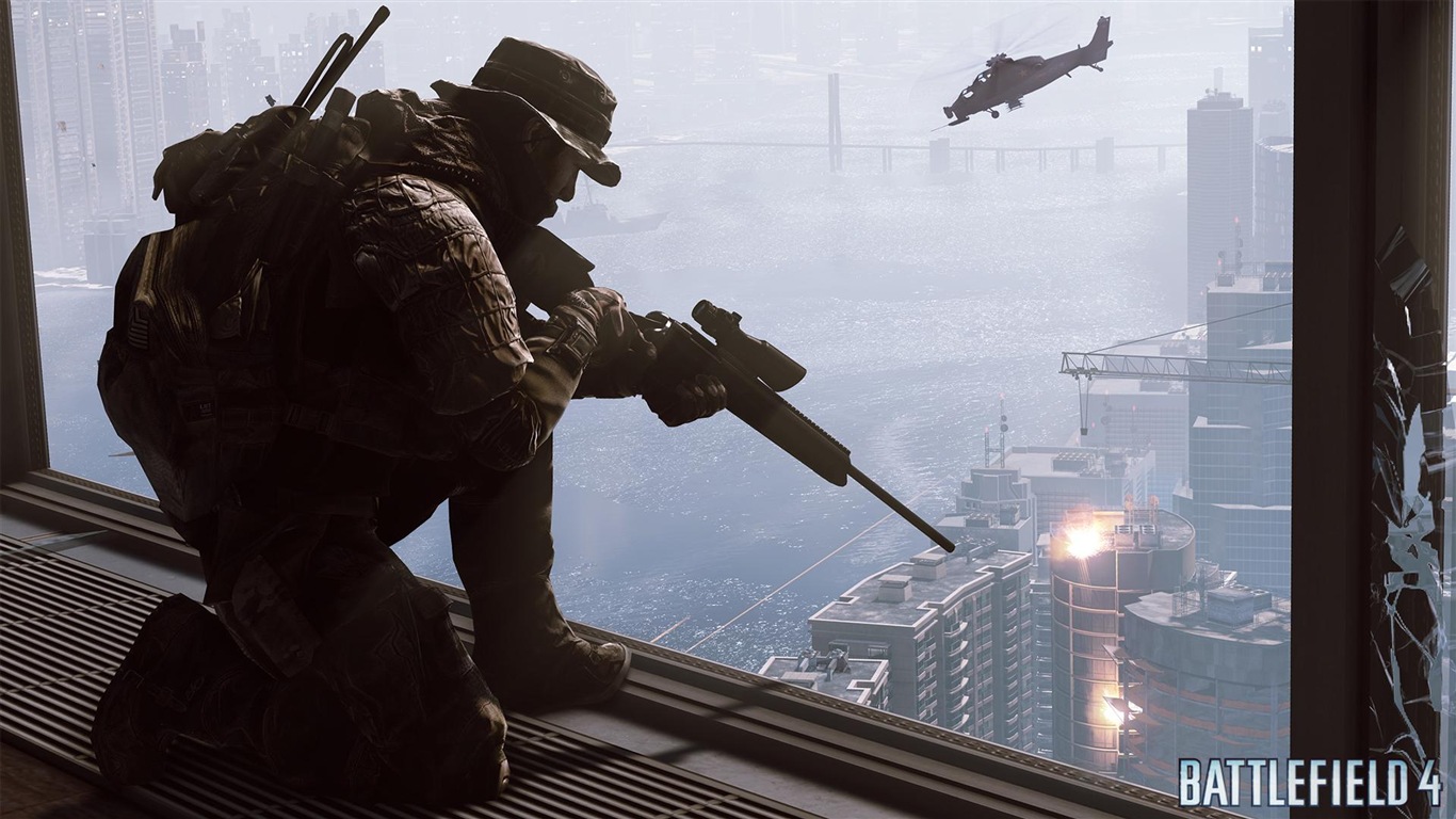 Battlefield 4 HD Tapety na plochu #2 - 1366x768