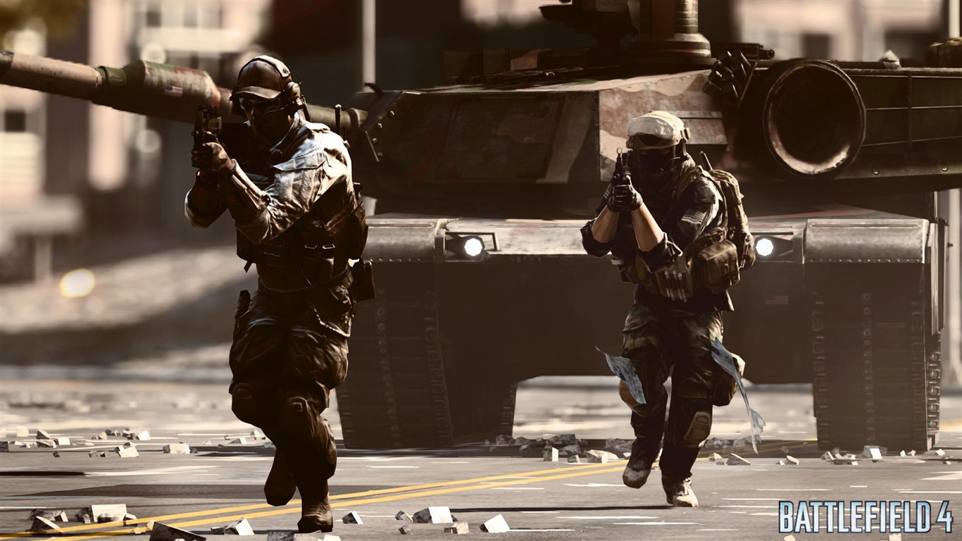 Battlefield 4 HD Tapety na plochu #4 - 1366x768