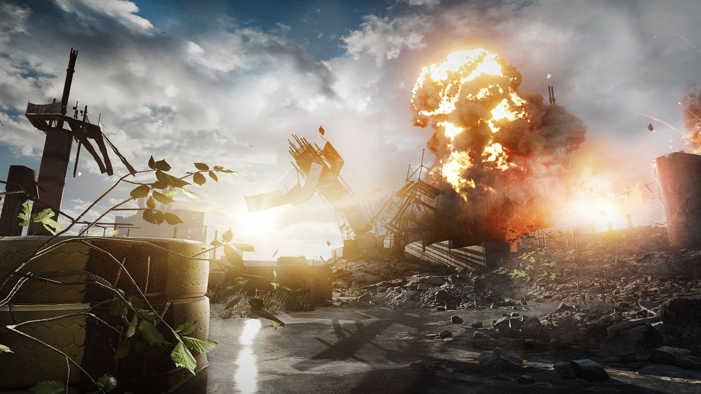 Battlefield 4 HD Tapety na plochu #8 - 1366x768