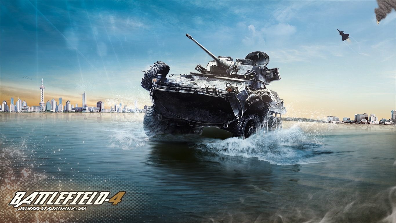 Battlefield 4 HD Tapety na plochu #9 - 1366x768