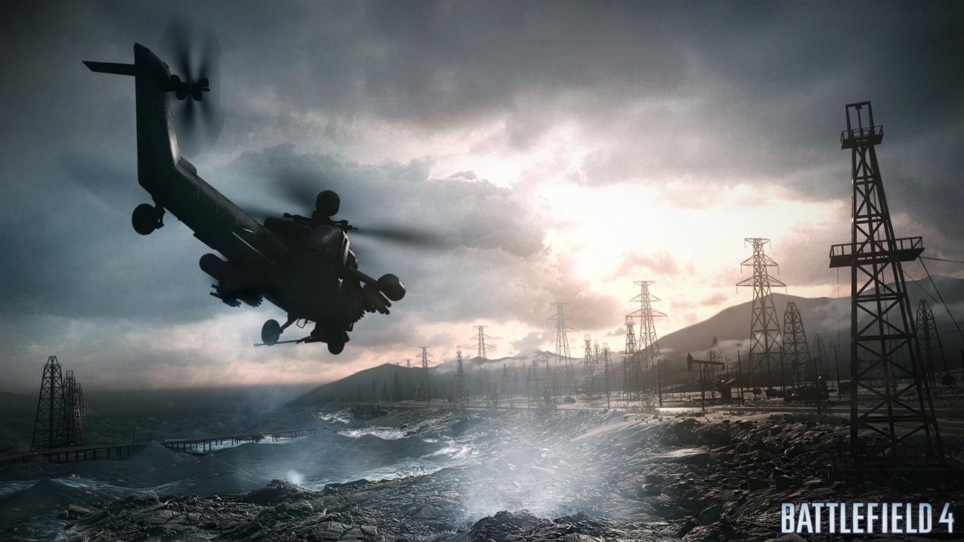 Battlefield 4 fondos de pantalla de alta definición #12 - 1366x768