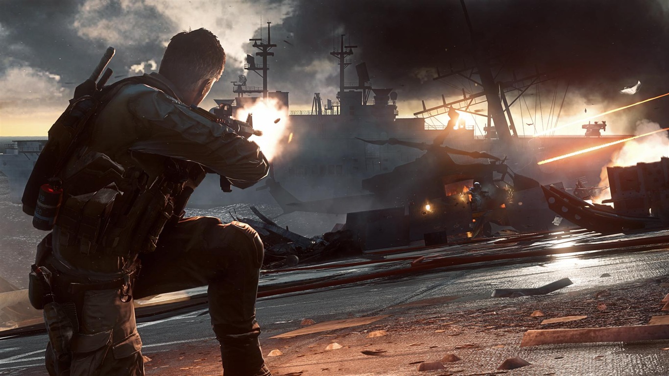 Battlefield 4 fonds d'écran HD #19 - 1366x768