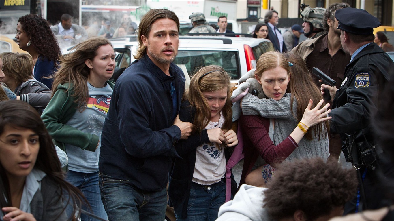 World War Z 末日之战 高清壁纸2 - 1366x768