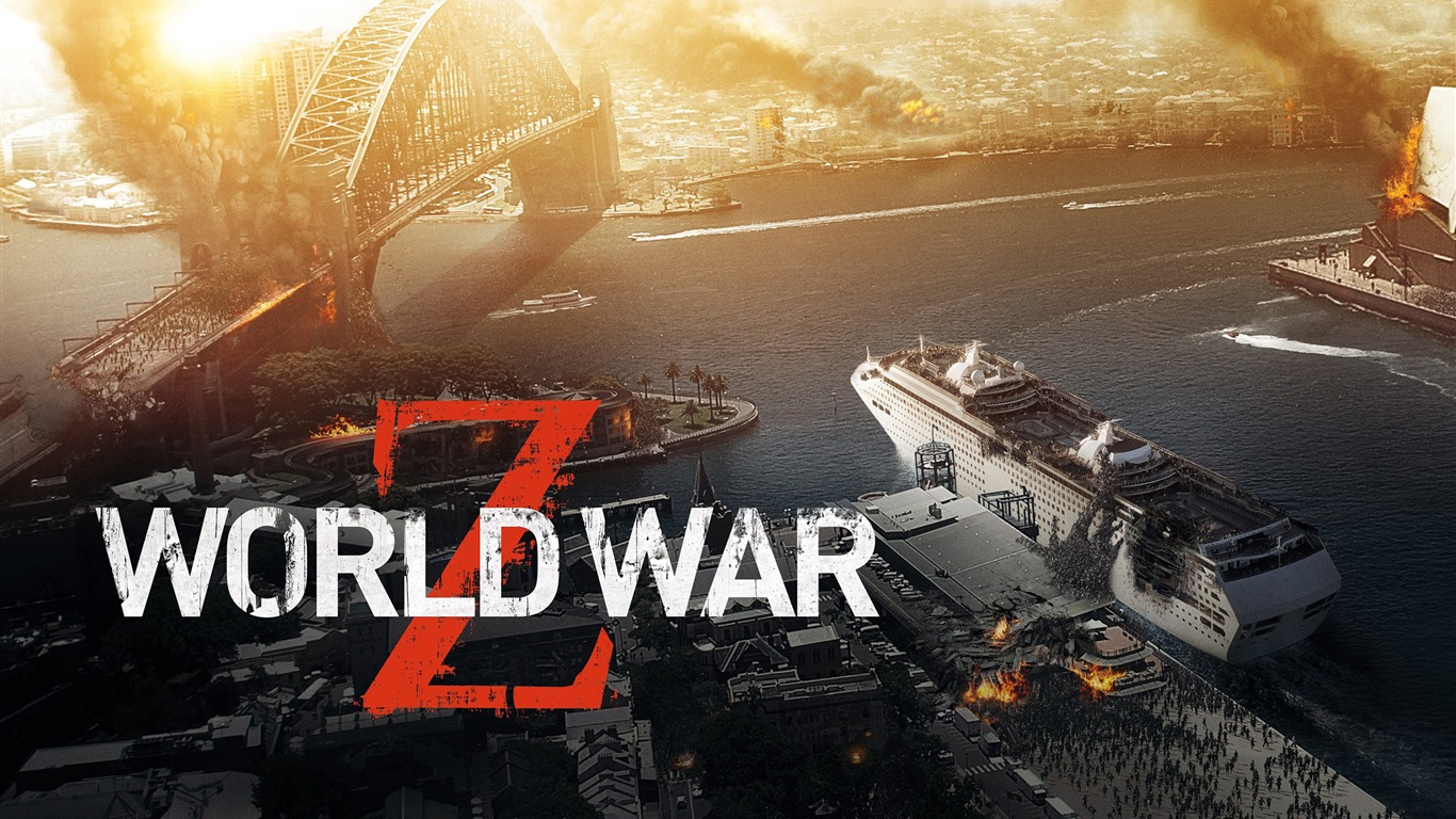 World War Z 末日之战 高清壁纸8 - 1366x768