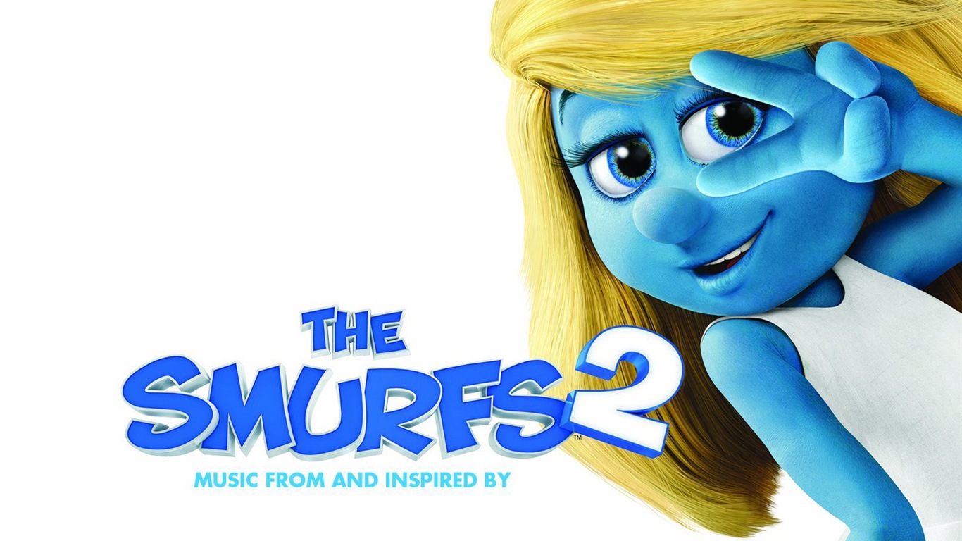 The Smurfs 2 蓝精灵2 高清电影壁纸4 - 1366x768