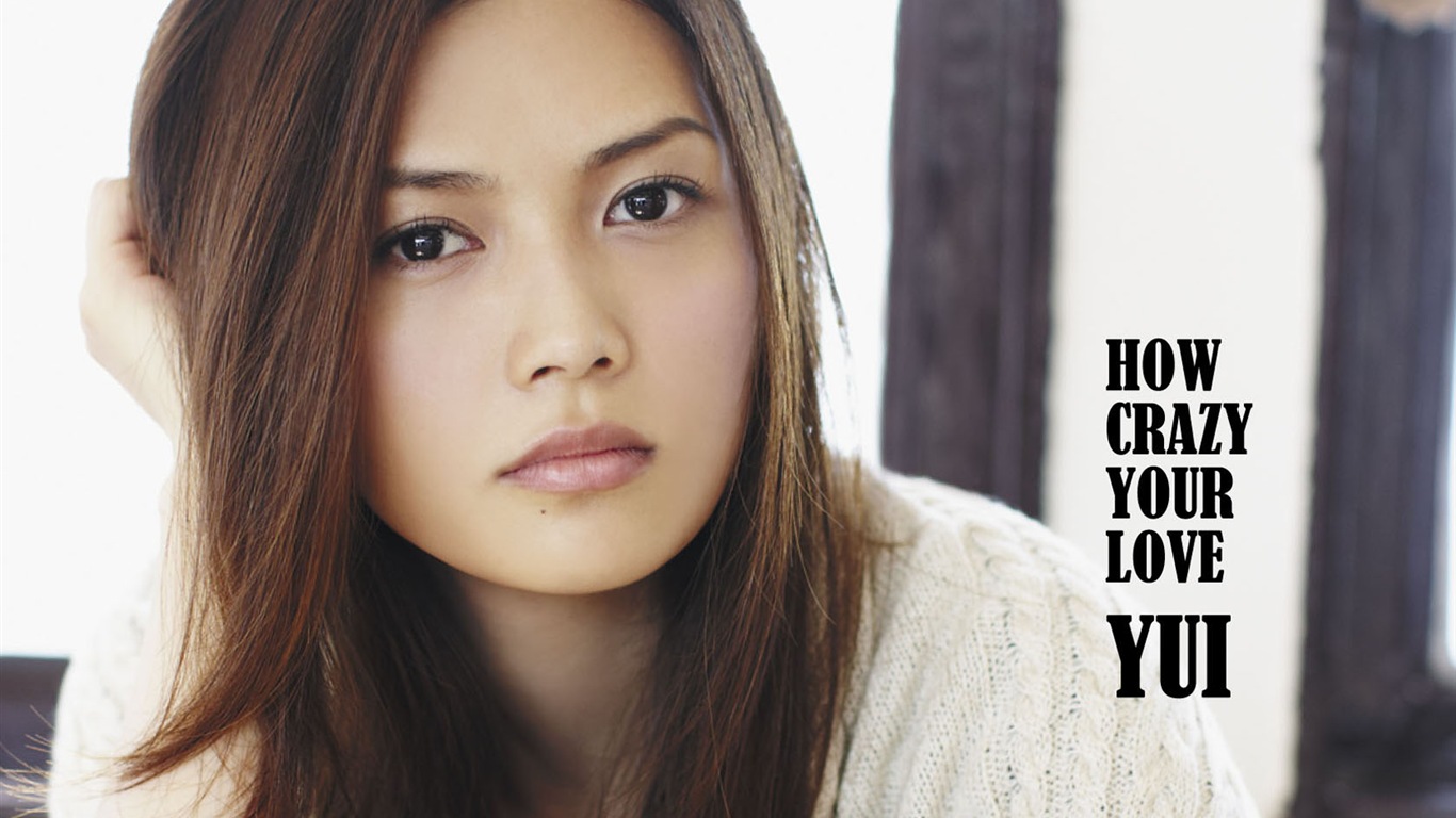 Chanteuse japonaise Yoshioka Yui fonds d'écran HD #5 - 1366x768