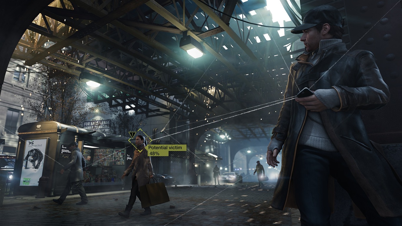 Watch Dogs 谍战危机 2013游戏高清壁纸9 - 1366x768