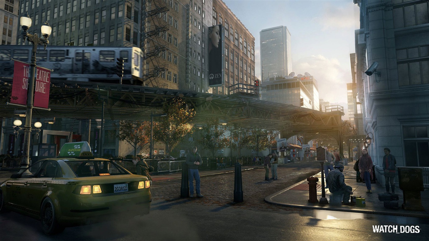 Watch Dogs 諜戰危機 2013遊戲高清壁紙 #11 - 1366x768