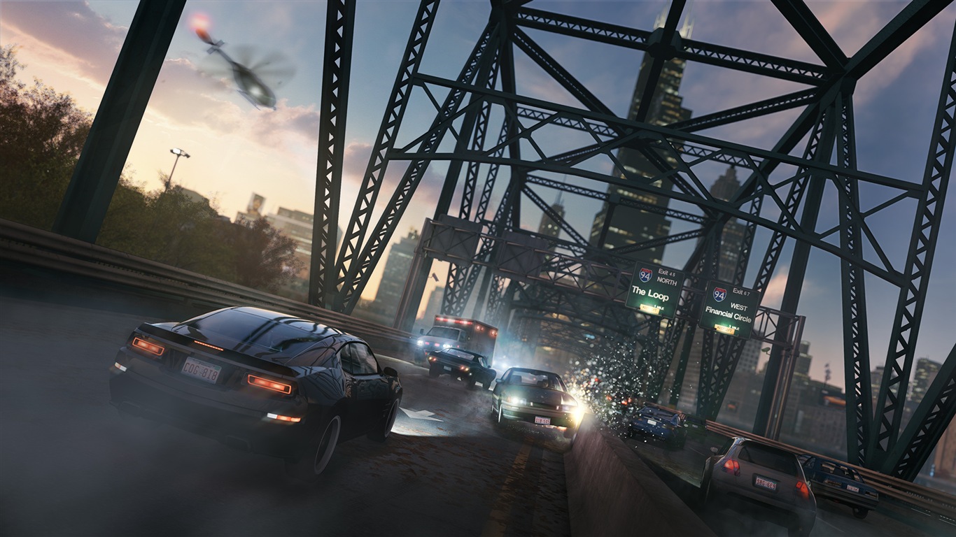 Watch Dogs 諜戰危機 2013遊戲高清壁紙 #13 - 1366x768