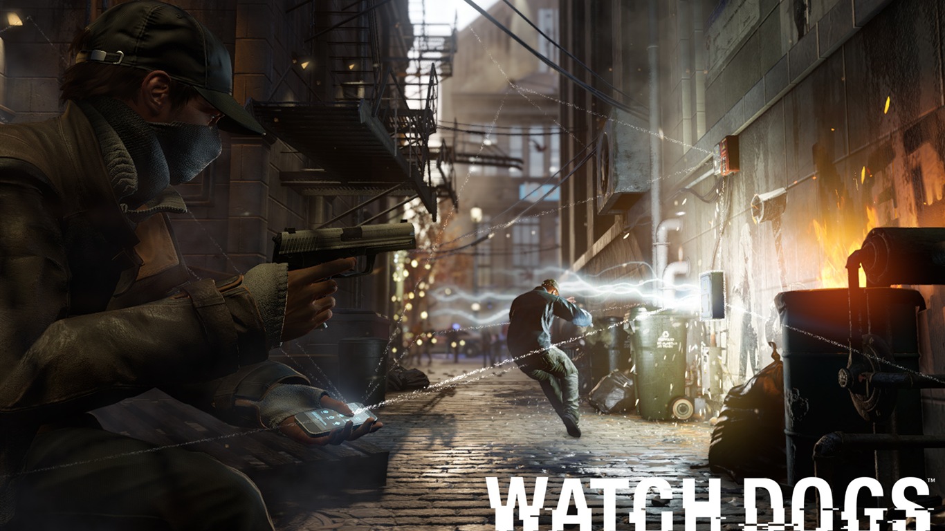 Watch Dogs 2013 game HD wallpapers #18 - 1366x768